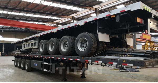 4 axle fence semi trailer with side board for sale in Sudan