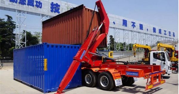 20/40Ft Side Lifter Trailer for Sale In Papua New Guinea