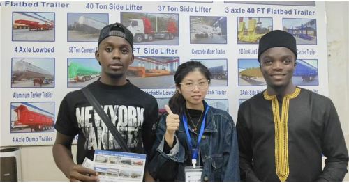 Congo Customer Buying 4 Axle Flatbed Semi Trailer Again