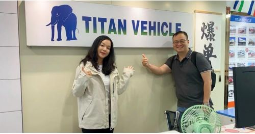 Philippine Customer Visit Tongya to Buy Lowbed Trailer