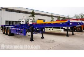 2 Units Skeleton Semi Trailer has finished and will be sent to Namibia Luderitz