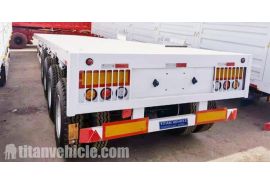 4 Axle Flatbed Trailer will be sent to Burkina Faso