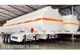 Tri Axle 45CBM Fuel Tanker Trailer will be sent to Guinea