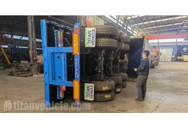 40 Foot Tri Axle Flatbed Trailer will be sent to Mauritius