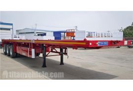 40ft Flatdeck 3 Axle Trailer will be sent to Democratic Republic of the Congo