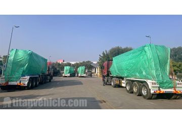 5 Units of Cement Powder Tanker Trailers will be sent to Zambia