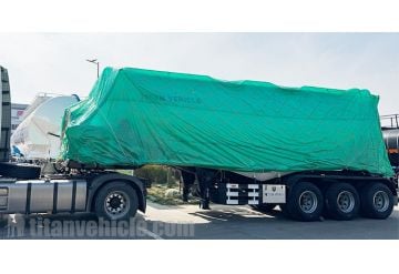 Tri Axle Dry Bulk Trailer will be sent to Cameroon