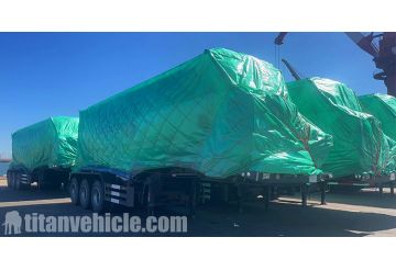 3 Axle Bulk Cement Tanker Trailer will be Sent to Dominican