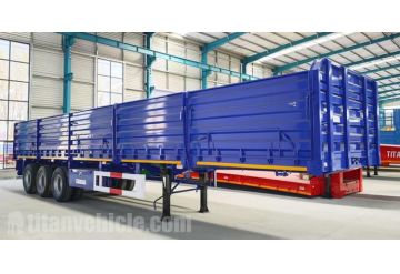 Triaxle Trailer with Board will be sent to Zimbabwe by Containers