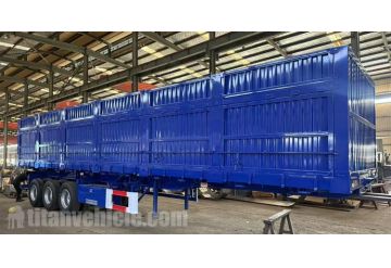 Tri Axle Side Tipper Trailer will be sent to Tanzania by Container