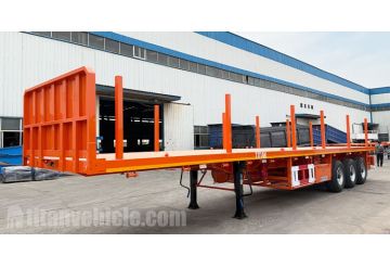 Tri Axle Flat Deck Trailer will be Sent to Namibia