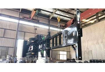 3 Axle 40 ft Container Chassis Trailer will be shipped to Mali