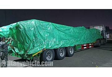 3 Axle Lowbed Truck Trailer will be Sent to Guyana