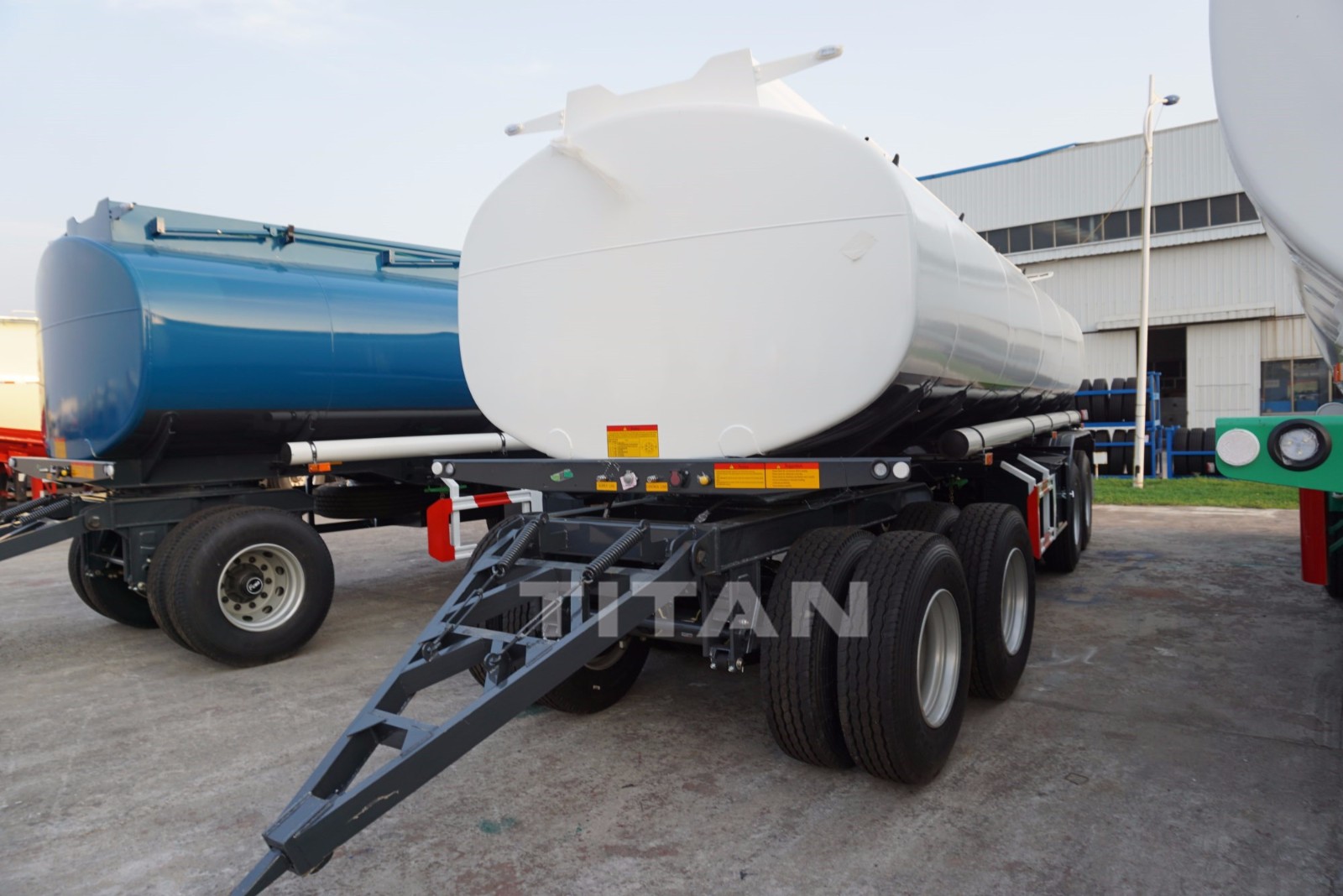 Fuel dolly drawbar tanker trailers Fuel dolly drawbar tanker trailers