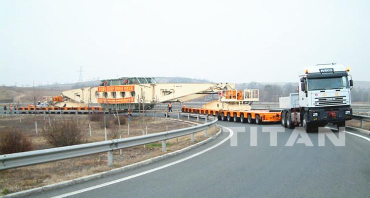 Self propelled modular transporter trailer for sale