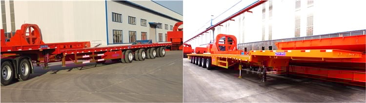 6 axles 62 meters trailer