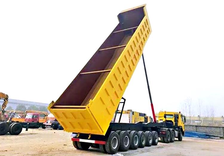 Testing of 6 Axle DUmp Semi Trailer