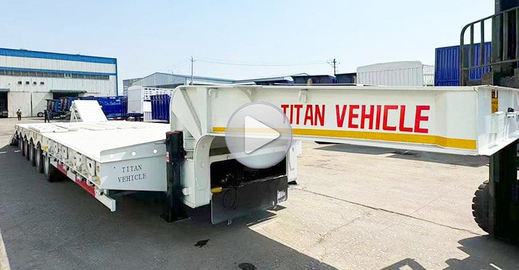 5 Axle Semi Lowbed Trailer for Sale in Dominican