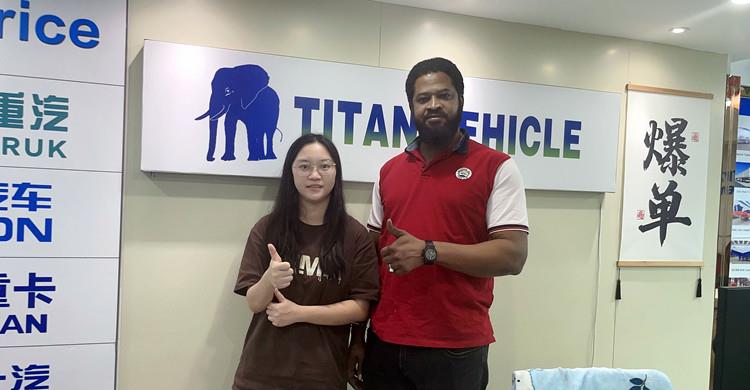 Congo Customer Visit Tongya to Buy 3 Units of Flatbed Truck Trailers