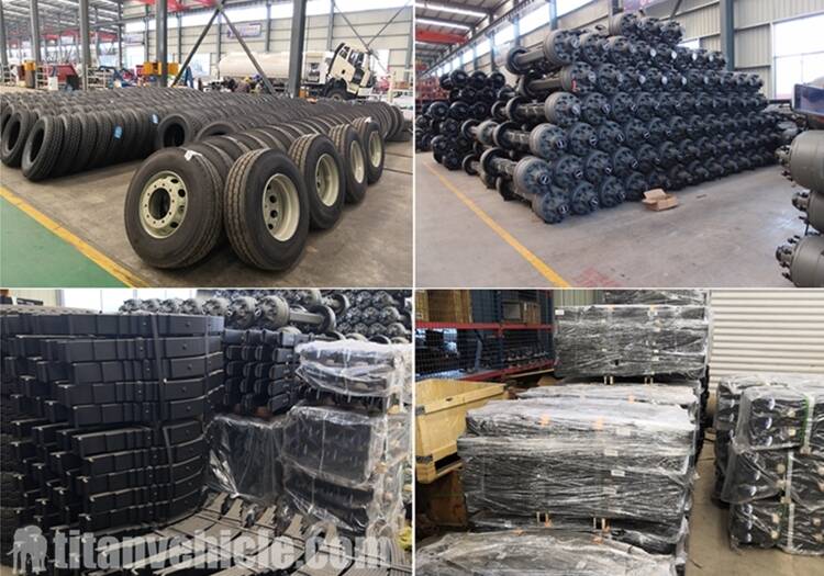 Factory show of Tongya Semi Trailer