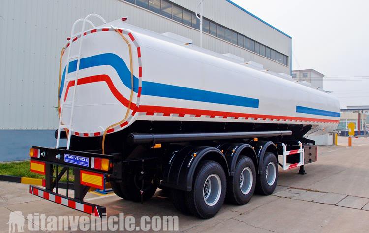 Petrol Tanker Trailer with Capacity 42000 Liters