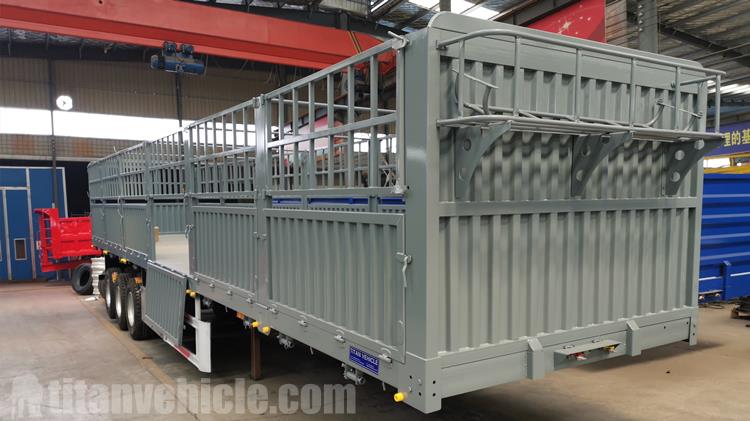 60 Ton Fence Cargo Trailer with Best Price