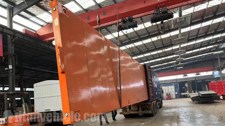 Tri Axle 48Ft Flatbed Trailer for Sale In Mauritania