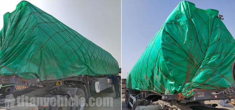 Tri Axle 45000 Liters Fuel Tanker Trailer for Sale In Mali