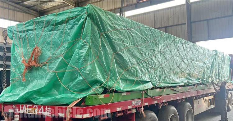 Triple Axle 12.5m Flatbed Semi Trailer for Sale In Ghana