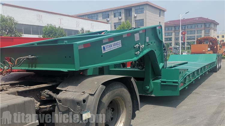 Tri Axle Detachable Gooseneck Trailer for Sale In Guyana