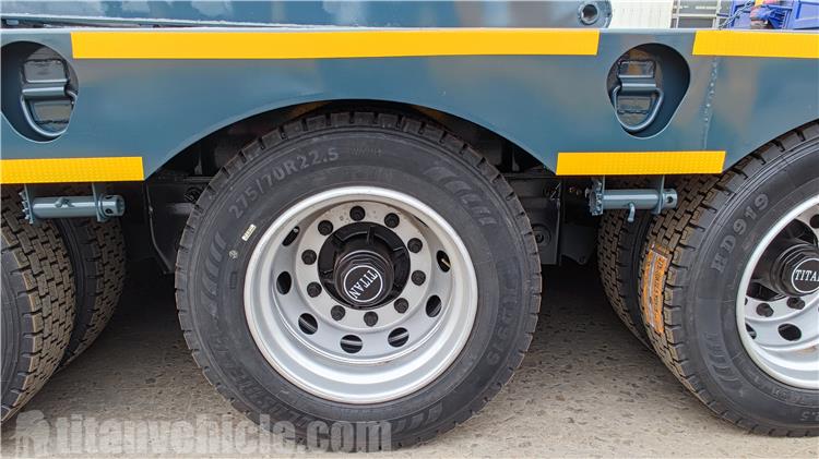 Heavy Duty Excavator Low Bed Trailer for Sale In Guyana