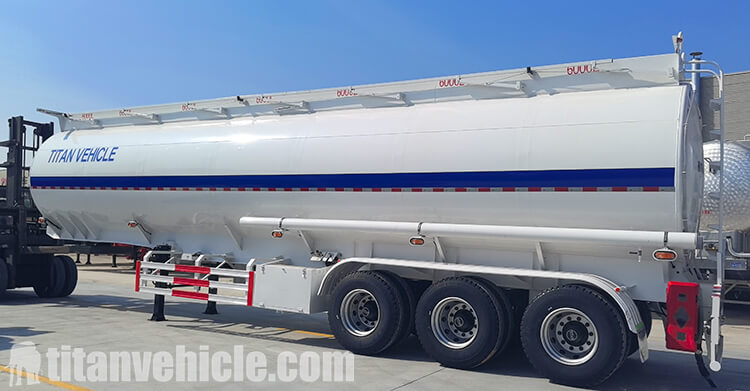 7 Compartments Fuel Tanker Trailer for Sale in Zambia