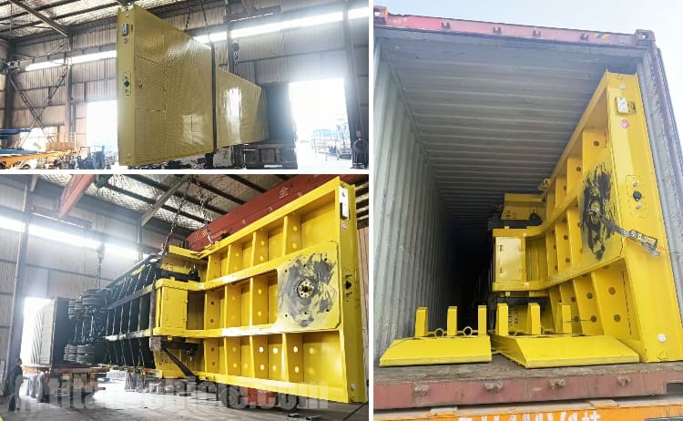 Tri Axle Low Low Bed Trailer Manufacturers for Sale in Philippines