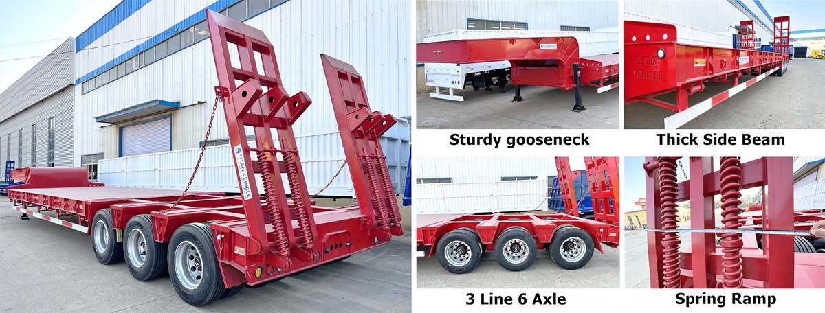 Promotion! Tongya Lowbed Trailer Spot Sale Price