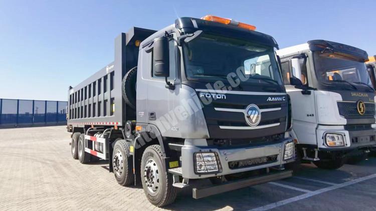 Foton Auman GTL 8x4 Tipper Truck Ready Ship to Jamaica