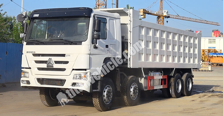 Used Howo 8x4 Dump Truck for Sale Price in Burkina Faso