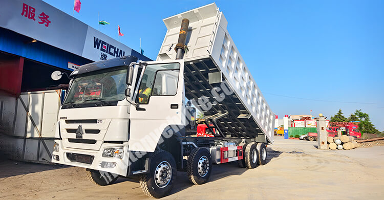 Used Howo 8x4 Dump Truck for Sale Price in Burkina Faso