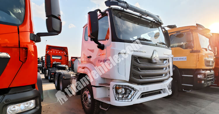 Sinotruk Howo Nx 371 Tractor Truck will be Shipped to Tanzania
