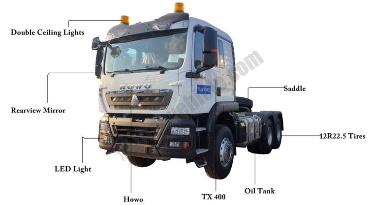 Howo TX 400 Truck Tractor for Sale In Zimbabwe