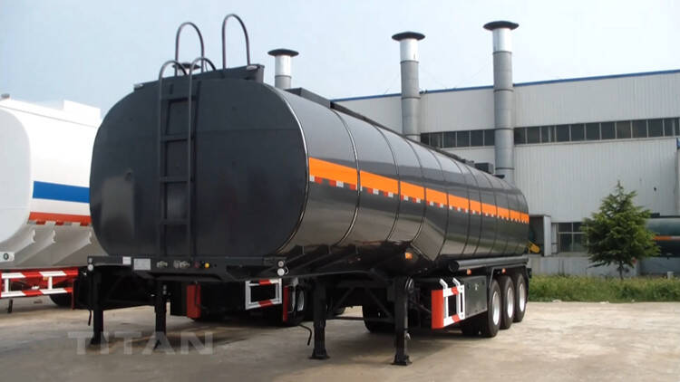 Bitumen tank semi trailer asphalt tanker trailer for sale - Tongya