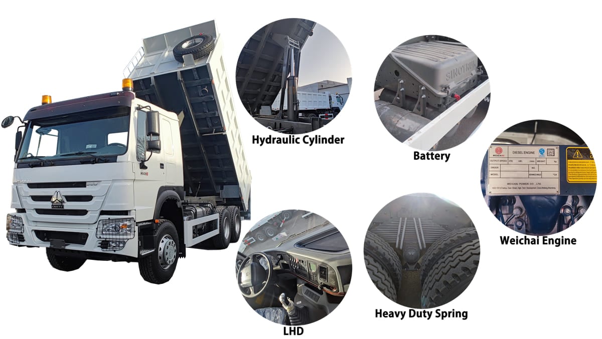 Sinotruk dump truck