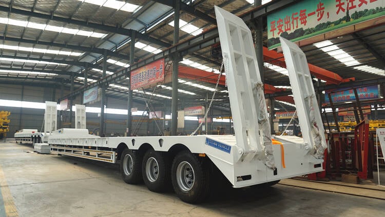 Tri Axle Semi Low Bed Trailer for Sale near me in Nigeria