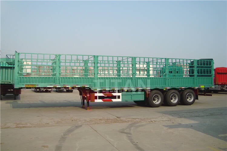 Gooseneck Stake Semi Trailer for Sale in Mozambique - Tongya Vehicle