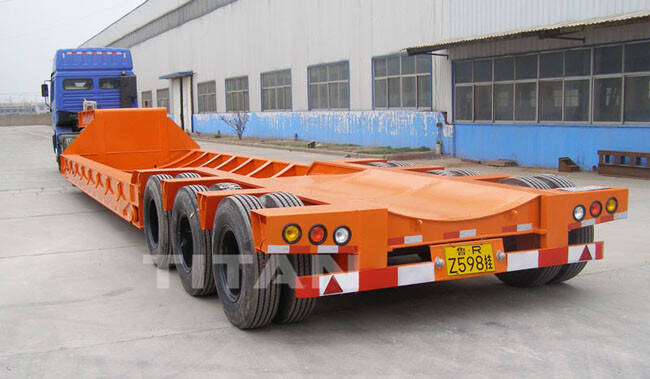 Wind Turbine Tower Transport Trailer