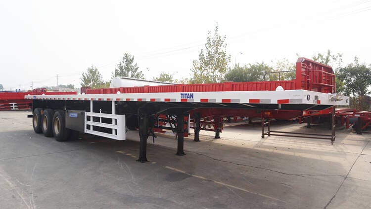 Flatbed deck trailer