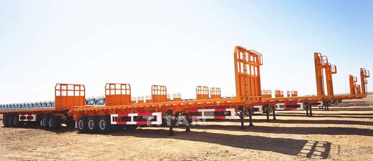 Superlink Flat Deck Trailers for Sale in Mozambique - Tongya Vehicle