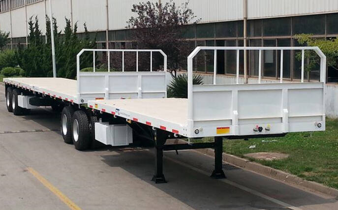 Flatbed Interlink Trailer for Sale in Sudan - Tongya Vehicle