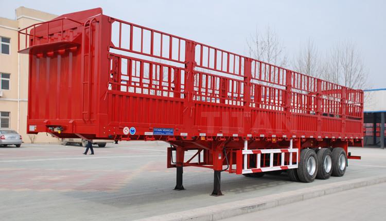 Tri-axle Stake Semi Trailer for Sale in Mali - Tongya Vehicle