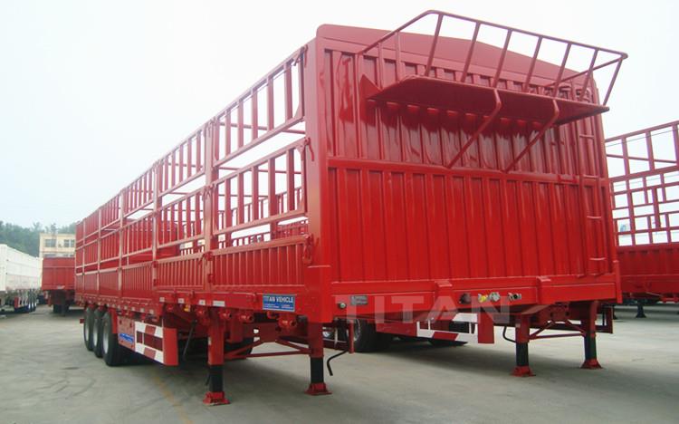 Tri-axle Stake Semi Trailer for Sale in Mali - Tongya Vehicle
