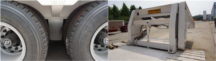 120ton Low Deck Gooseneck Trailer Price in Fiji